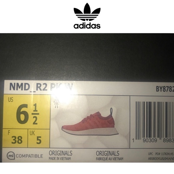 Adidas NMD_R2 Primeknit: Ash Pink Camo - Picture 7 of 7